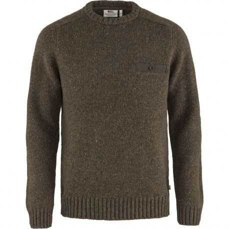 Fjallraven Lada Round-neck Sweater M (Bogwood Brown) L