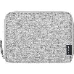 Pacsafe LX150 RFIDsafe Blocking Zippered Passport Wallet (Tweed Gray)