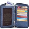 Pacsafe LX150 RFIDsafe Blocking Zippered Passport Wallet (Denim)