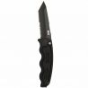SOG SOG-TAC Automatic Partically Serrated (Black TiNi)