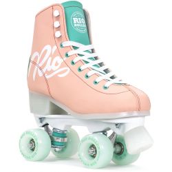 Rio Roller Script (Peach Green) 39.5