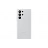 Samsung Galaxy S22 Ultra Leather Cover (Light Gray)