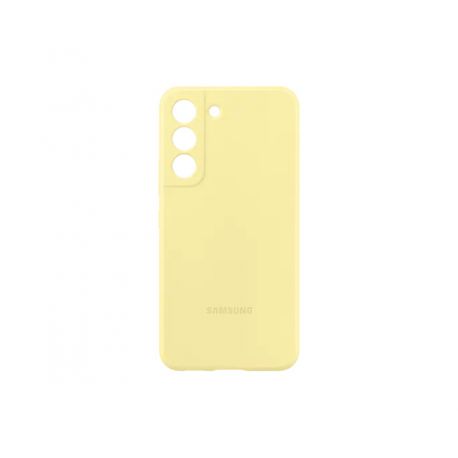 Samsung Galaxy S22 Silicone Cover (Butter Yellow)