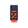 Samsung Galaxy S22 Silicone with Strap Cover (Navy)