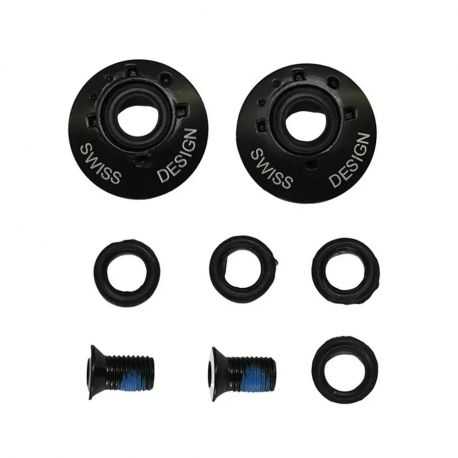 Micro SR Mushroom Screws (Black)