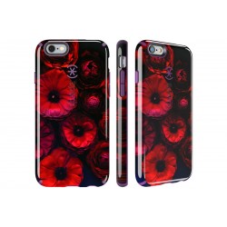 Speck for Apple iPhone 6/6s CandyShell Inked Moody Bloom Pattern/Acai Purple