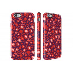 Speck for Apple iPhone 66s Candyshell Inked Kurbits Floral RedWild Salmon Pink