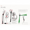 HEBIE AX 618 20" (Black)