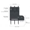 Race Face T2 Tailgate Pad (Black) Half