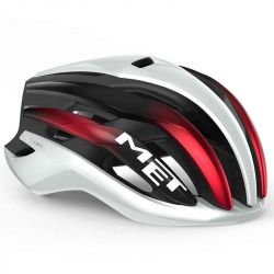 MET Trenta MIPS CE (White Black Red Metallic/Glossy) L (58-61)