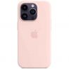 Apple iPhone 14 Pro Silicone Case/MagSafe/Chalk Pink