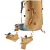 Deuter Aircontact Core 60+10 (Almond Teal)