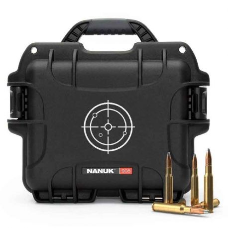 Nanuk 908 Waterproof Ammo (Black)