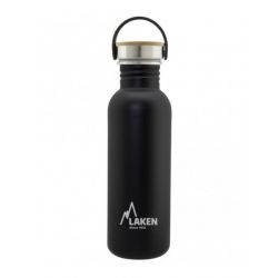 Laken Basic Steel Bottle 0,75L Bamboo Cap