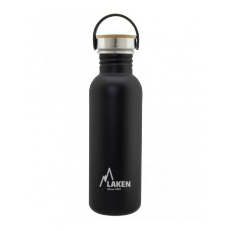 Laken Basic Steel Bottle 0,75L Bamboo Cap