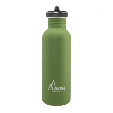 Laken Basic Steel Bottle 0,75L Flow Cap