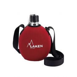 Laken Clasica 1L with neoprene cover and shoulder strap