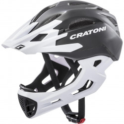 Cratoni C-Maniac M/L (Black-White Matt) 54-58 cm