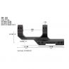 Vortex Cantilever Mount 30mm 2" Offset Rings (CM-202)
