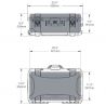 Nanuk 935 (Silver) Foam+Lido