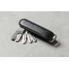 Jibbon Key Organizer (Black Pebble Leather)