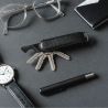 Jibbon Key Organizer (Black Pebble Leather)