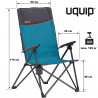  Кресло раскладное Uquip Becky Blue/Grey (244026)