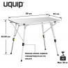  Стол Uquip Variety M Grey (244112)