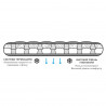  Коврик надувной Wechsel Glacio L 186 x 64 x 8 cm TL Olive (233123)