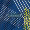 Semi Line Blue Pattern T5652