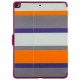 Speck for Apple iPad Air and iPad Air 2 StyleFolio Cabana StripeSea Glass BlueVivid Purple