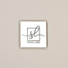 Semi Line Ecru/Brown T5670