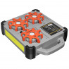 Mactronic X-Flare 30 Lm Red/Blue/Amber Recharg 12/220V PSD0112