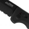 SOG SOG-TAC AU Partially Serrated (Black)