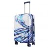Semi Line White/Blue Print T5653