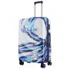 Semi Line White/Blue Print T5653