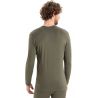 Icebreaker 200 Oasis LS Crewe Ski Stripes Men