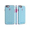 Speck for iPhone 6 Plus/6s Plus Candyshell Inked Jonathan Adler AquaGreekKey/Lipstick Matte