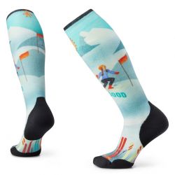 Smartwool Wm's Ski Targeted Cushion Snow Bunny Print OTC