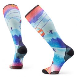 Smartwool Ski Zero Cushion Ski Day Print OTC