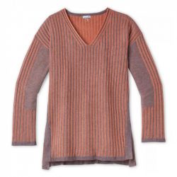 Smartwool Women's Shadow Pine V-Neck Rib Sweater