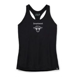 Smartwool Women's Merino Sport 150 Aviator Sheep Graphic Tank Slim Fit
