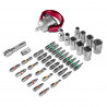 Trotec 40 pieces Bit and Socket Wrench Set (6200001005)