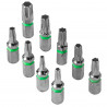 Trotec 40 pieces Bit and Socket Wrench Set (6200001005)