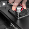 Trotec 40 pieces Bit and Socket Wrench Set (6200001005)