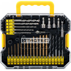 Trotec 49 pieces Hexagon Shank Drill and Bit Set (6200001160)