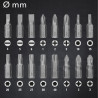 Trotec 49 pieces Hexagon Shank Drill and Bit Set (6200001160)