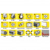 Trotec 49 pieces Hexagon Shank Drill and Bit Set (6200001160)
