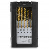 Trotec 15 pieces HSS Metal Drill Set (6200001131)
