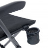 Uquip Крісло розкладне Uquip Justy XL Black (244053)